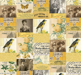 Eclectic Elements Palette Yellow Collage PWTH240.YELLOW