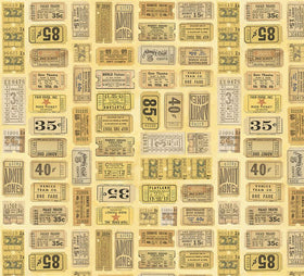 Eclectic Elements Palette Yellow Tickets PWTH242.YELLOW