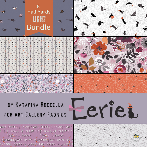 Eerie 8 Half Yard LIGHT Bundle