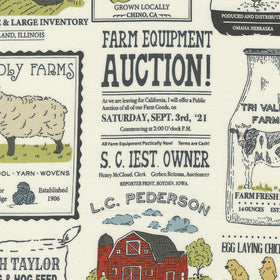 Farmstead Vintage Farm Advertisements Porcelain 20902 11 - 94