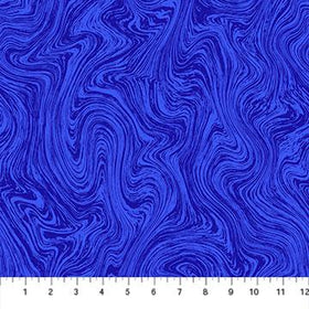Fluid Blue Swirl 10070-45 - 72
