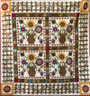 Folk Flowers Finished Quilt