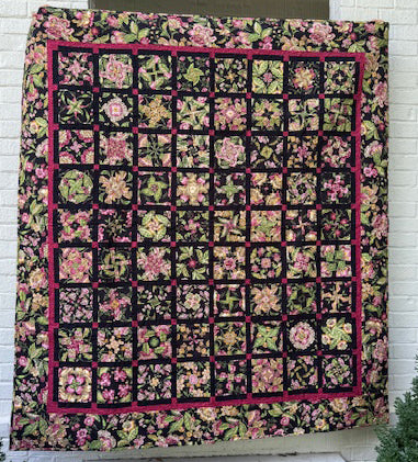 Four Patch Posie Finished Quilt