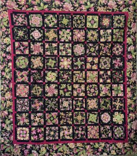 Four Patch Posie Finished Quilt