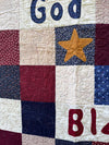 God Bless America Finished Quilt