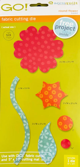 GO! Round Flower Die #55007
