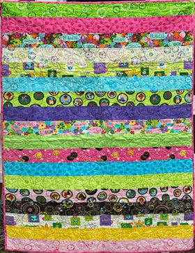 Girl Scout Themed Finished Quilt