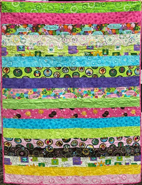 Girl Scout Themed Finished Quilt