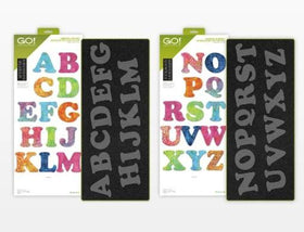 Go! Carefree Alphabet Uppercase Set (2 Die Set) #55092