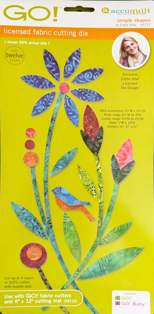 Go! Simple Shapes Die by Edyta Sitar