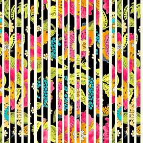 Happy Chance Black Happy Stripe 52692-2 - 40