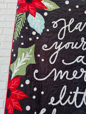 Have Yourself a Merry Little Christmas Finished Quilt
