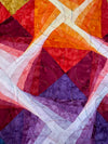 Colorful Prisms Finished Quilt