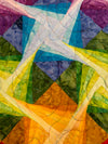 Colorful Prisms Finished Quilt