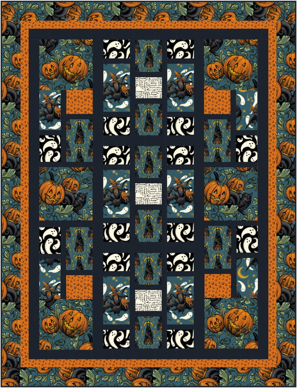 Storybook Halloween If Frank Were A Quilter Quilt Kit