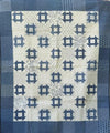 Indigo Churn Dash Finished Quilt