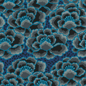Kaffe Charcoal Tonal Floral PWGP197 - 66