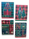 Merry Quilting Set of 4 Pocket Notepads
