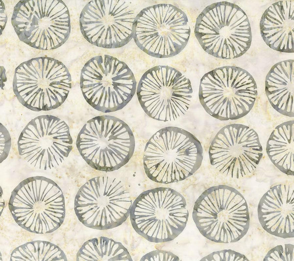 Mushroom Medley Cap Stamp Cream Batik 83381 14