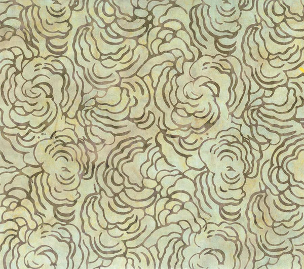 Mushroom Medley Turkey Tails Putty Batik 83382 15 - 56