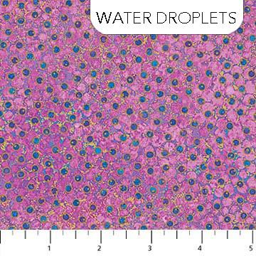 New Shimmer Water Droplets Midnight Sky 22994M-85 - 67