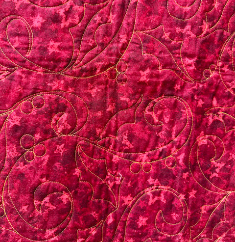 Christmas Tree Finished Quilt