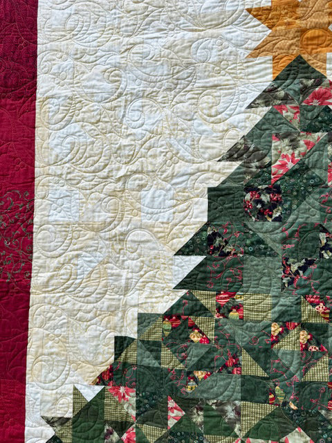 Christmas Tree Finished Quilt