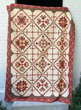 On Point Finished Quilt