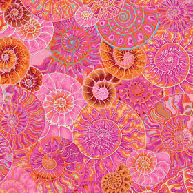 Kaffe Collective Ammonites Pink PWPJ128.PINK