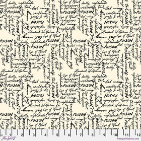 Storybook Halloween Poison Words Ivory PWRH-066.IVORY