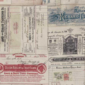 Dapper Multi Vintage Receipts - 35