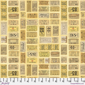 Eclectic Elements Palette Yellow Tickets PWTH242.YELLOW