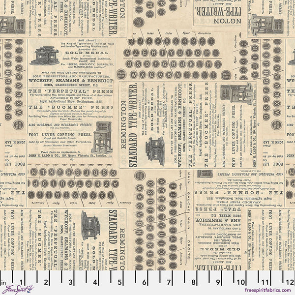 Eclectic Elements Palette Neutral Typewriter PWTH254.NEUTRAL