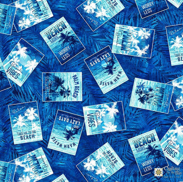 Palm Beach Indigo Post Cards DP26913-48