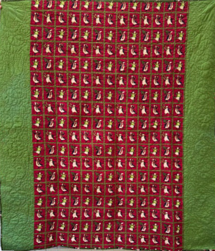 Penguin Flannel Finished Quilt