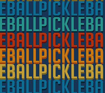 Pickleball Words Navy Multi 27533-48 - 86