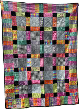 Bright Plaid Quilt