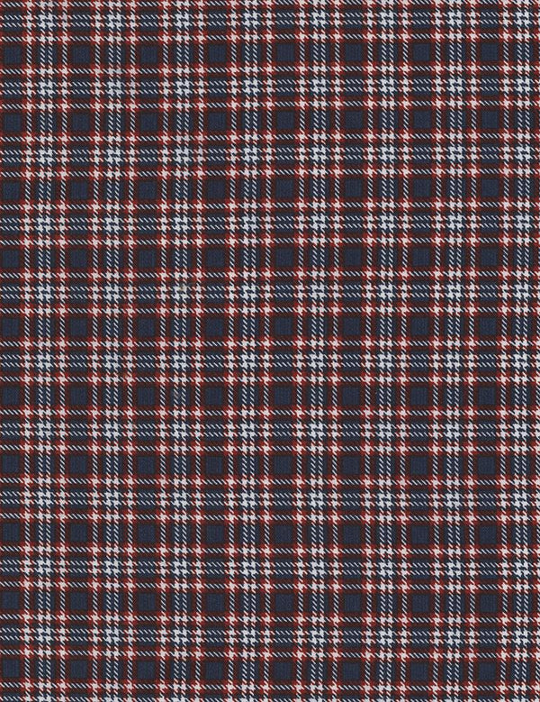 Plaid Navy Small Plaid C5569-Navy - 32