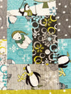 Flannel Polar Bears and Penguins Finished Quilt