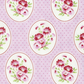 Rambling Rose Pink Granny Wallpaper PWTW135.PINKX - 3 Yard Pack