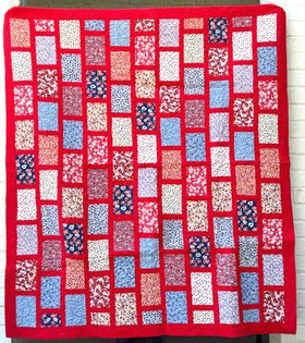 Red 30's Finished Quilt