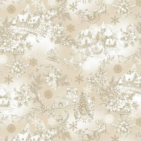 Rejoice Ecru Floral REJO4163-E