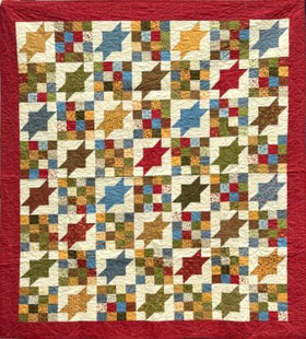 Rolling Stars Finished Quilt