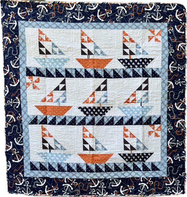 Sail Away Finished Quilt