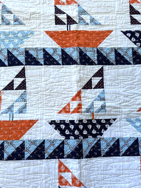 Sail Away Finished Quilt