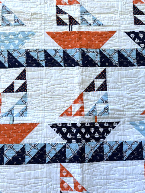 Sail Away Finished Quilt