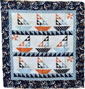 Sail Away Finished Quilt