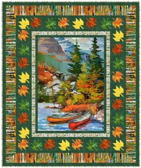 Shades of Autumn Digital Top Digital Quilt Top