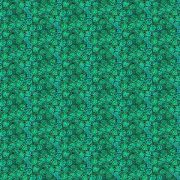 Shimmer Paradise Bubbles Green Metallic 25244M-76 - 38