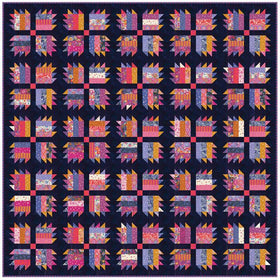 Sugar Bear Queen Quilt Kit featuring Maeve by Crystal Manning